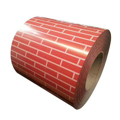 Rotes beschichtetes PPGL galvanisierte Stahlverzinkung der spulen-1050mm
