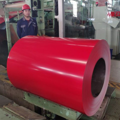 0.12mm vorgestrichenes PPGL-Stahlspule Ral-Farbüberzogenes galvanisiertes Blatt