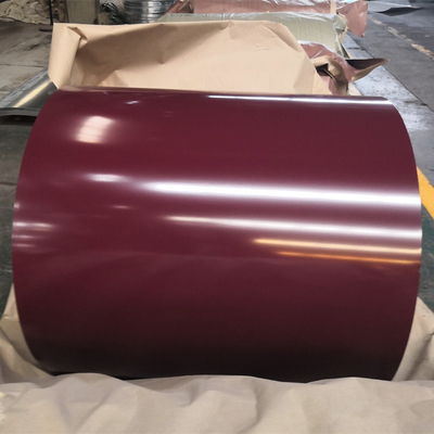 0.75*1219mm galvanisierten Stahlfarbe spule Ppgi Ppgl beschichteten vorgestrichen