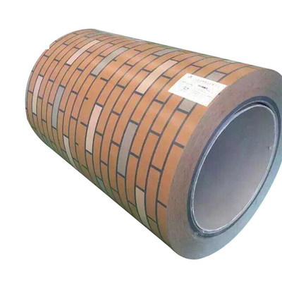 0.75*1219mm galvanisierten Stahlfarbe spule Ppgi Ppgl beschichteten vorgestrichen