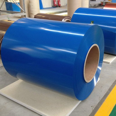 Galvanisierte Farbe des PPGL-Stahlspulen-Blatt-750mm der Breiten-RAL