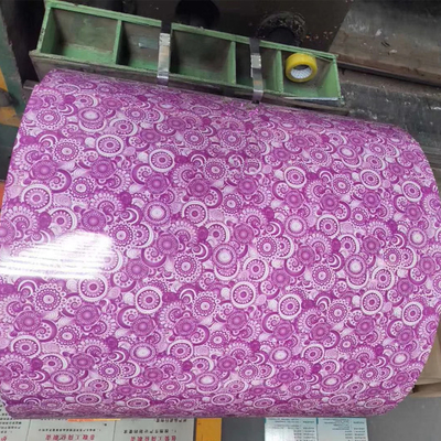 Galvanisierte Farbe des PPGL-Stahlspulen-Blatt-750mm der Breiten-RAL