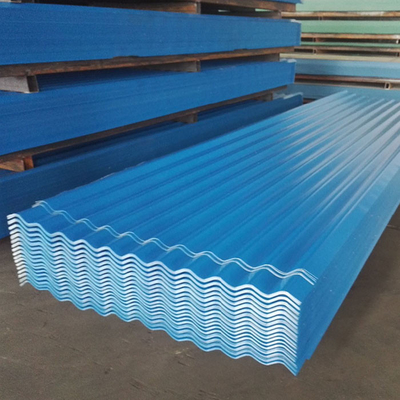 Zink-gewölbtes Dachstahlblech beschichtete 1.2MM ASTM A36 Farbe