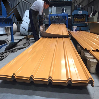 Gewölbte StahlDeckung Ppgi bedeckt 600mm galvanisiertes Zink