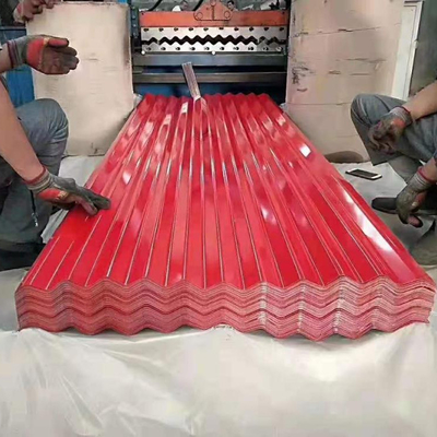 Farbe, die Metallminimalen Flitter Ppgi-Wellblech-1.2MM überdacht