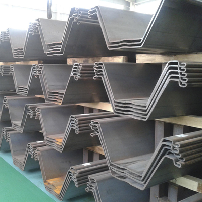 Z-Profil-Stahlspundwand-Stapel kaltgeformtes Metall S275 Grade55