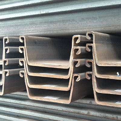 Baustahl-Z-Typ-Spundwand Q235 Q345 kaltgeformtes S355