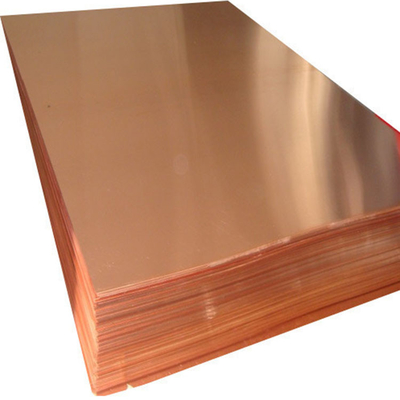 Hell verspiegelte Kupferblechspule 1000 mm – 3000 mm Breitentoleranz ± 0,02 mm