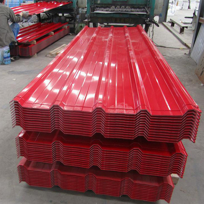 Stahlüberdachungsblatt-700mm galvanisierte Beschichtung PPGI