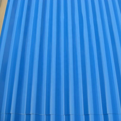 Ppgi-Farbe beschichtete Stahlüberdachungsblatt färbte gewölbtes Zink