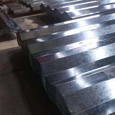 Farbe beschichtete Stahlüberdachungsblätter, die rostfreier gewellter Ppgi galvanisierte