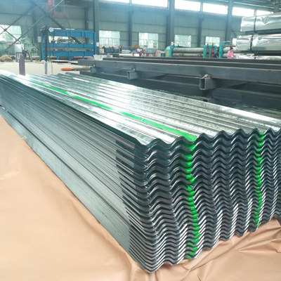 1.2MM gewölbte Aluzinc Blechtafel galvanisierte Oberflächenbehandlung