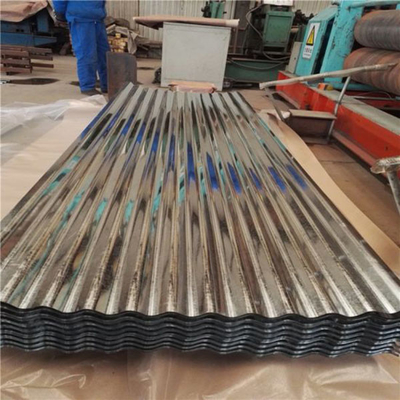 Gewelltes GL-Galvalume-Dach täfelt 600mm-1500mm Breite für das Errichten
