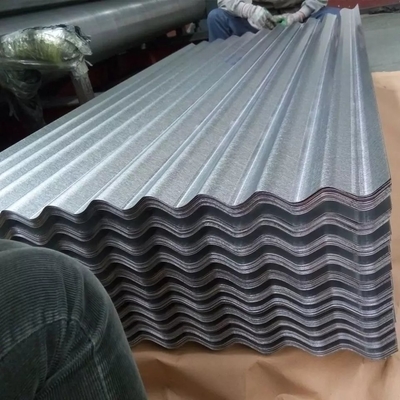 Stahldeckungs-Blätter AZ180 Dx51D, gewölbtes galvanisierte Blech 4x8