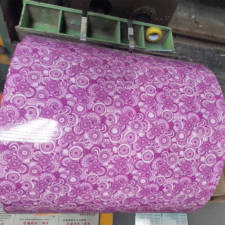Galvanisierte Farbe des PPGL-Stahlspulen-Blatt-750mm der Breiten-RAL