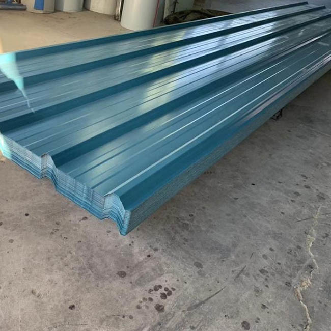 Heißes Bad-Farbe Galvan Corrugated Steel Roof Sheets 500mm beschichtete
