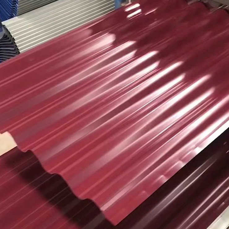 Vorgestrichene Kohlenstoffstahl-Deckung bedeckt 12 M Color Coated Corrugated