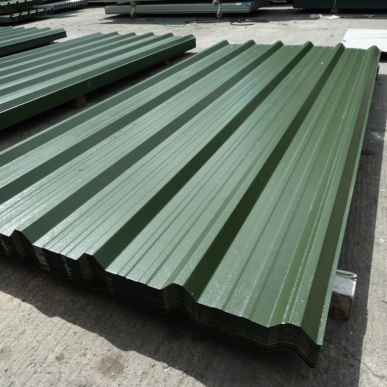 Galvanisierte LÄRM Stahl-Deckung bedeckt DX51D-Farbe runzelte Metall 12m